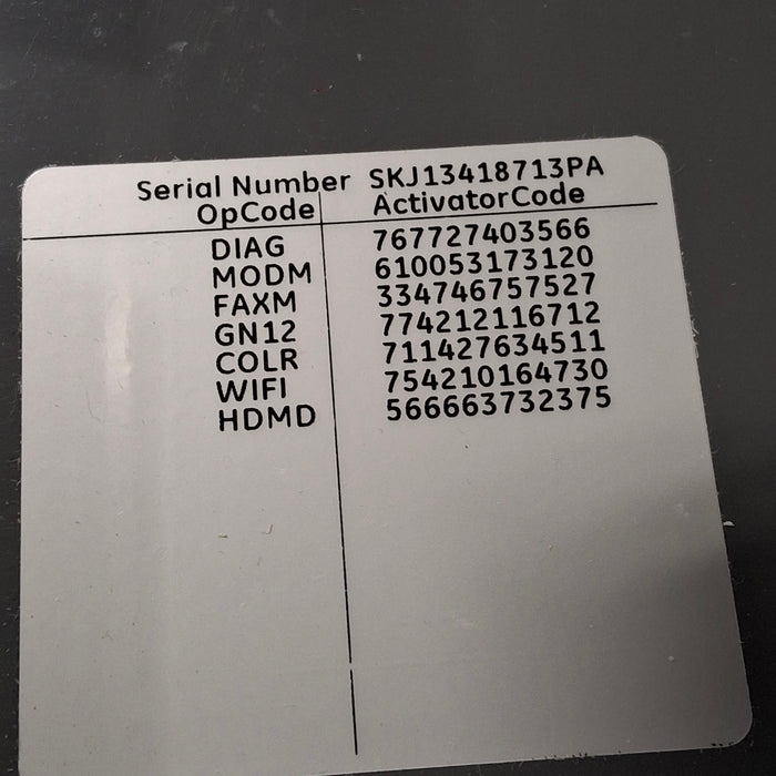 GE Healthcare GE Healthcare MAC 5500 HD ECG without CAM Module Cardiology reLink Medical