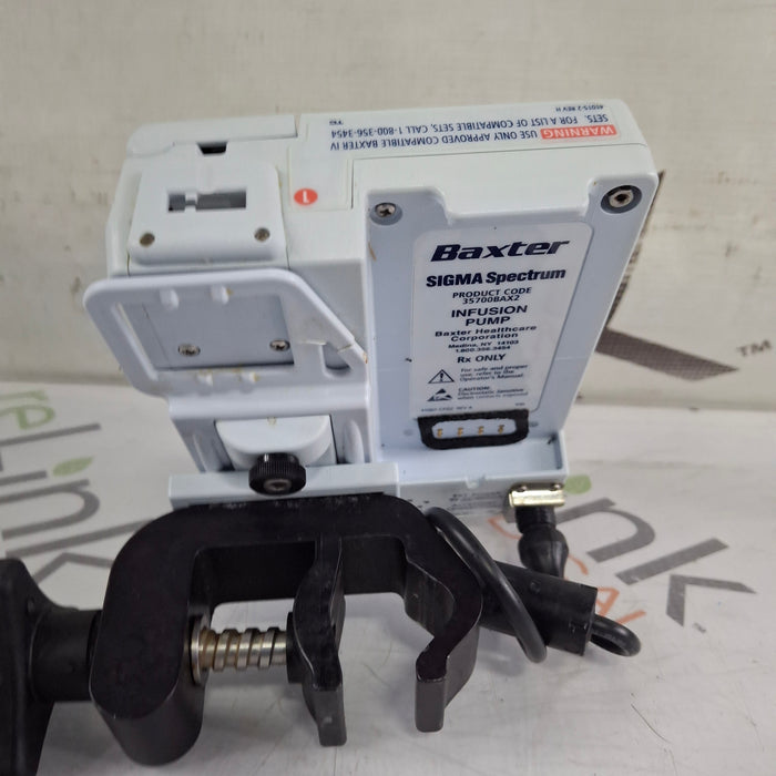 Baxter Sigma Spectrum 8.01.00 w/o Battery Infusion Pump