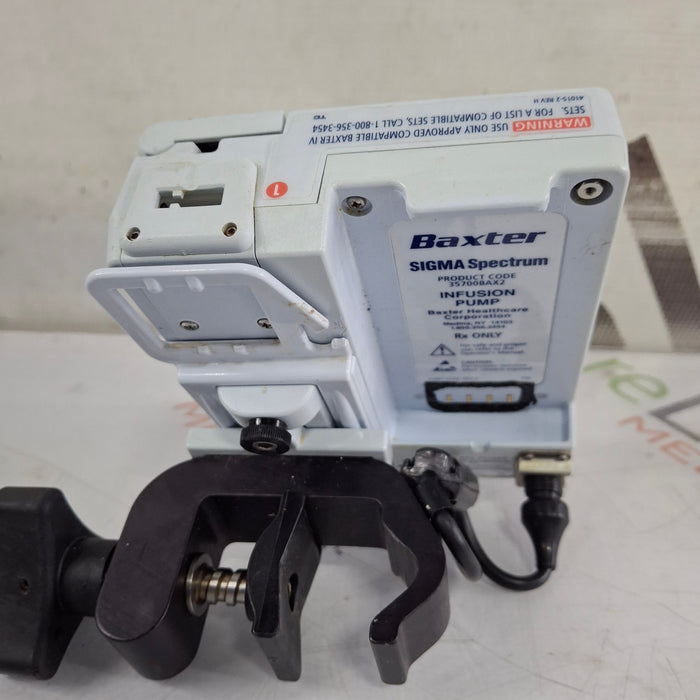 Baxter Sigma Spectrum 8.01.00 w/o Battery Infusion Pump
