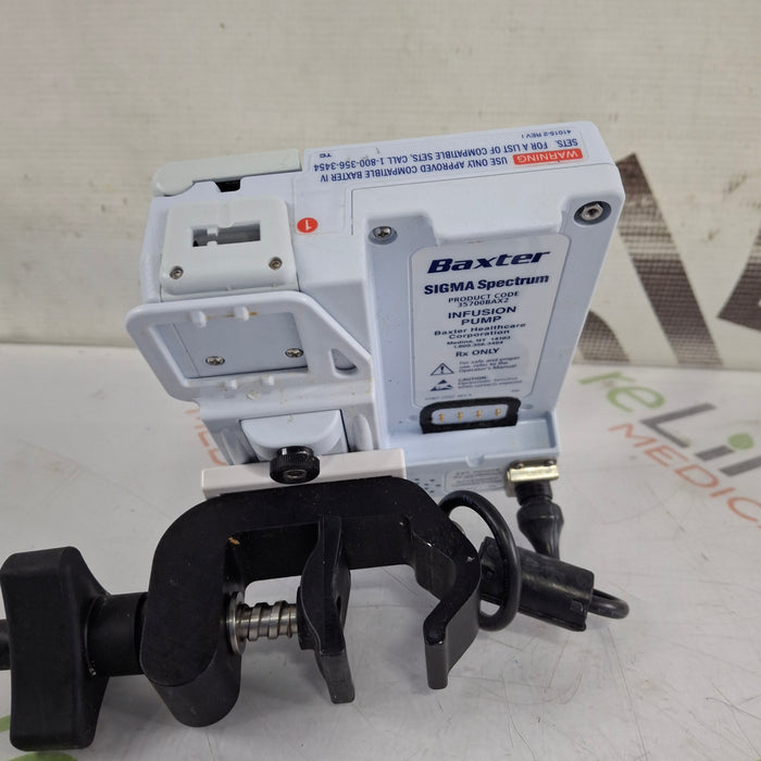 Baxter Sigma Spectrum 8.01.00 w/o Battery Infusion Pump