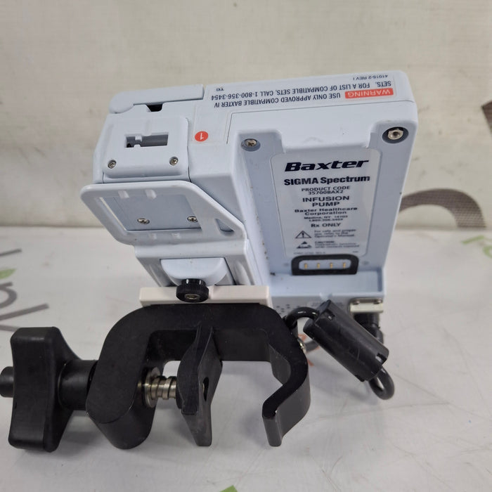 Baxter Sigma Spectrum 8.00.04 w/o Battery Infusion Pump