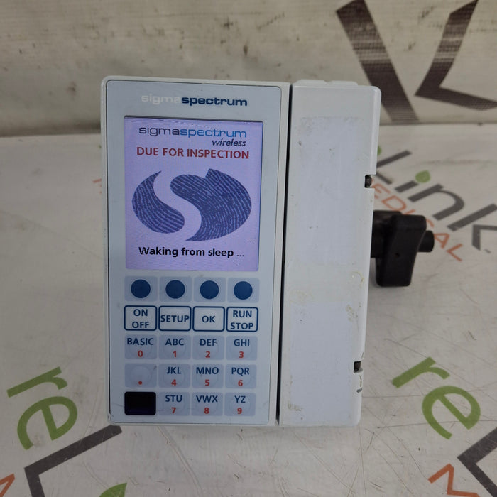 Baxter Sigma Spectrum 8.01.00 w/o Battery Infusion Pump