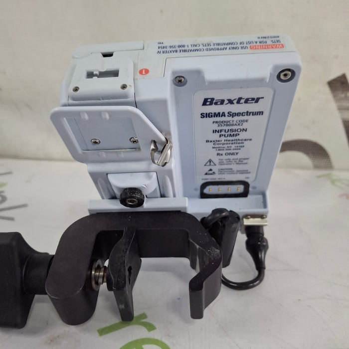 Baxter Sigma Spectrum 8.01.00 w/o Battery Infusion Pump