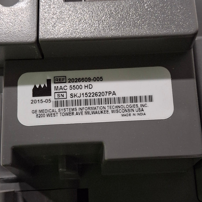 GE Healthcare GE Healthcare MAC 5500 HD ECG without CAM Module Cardiology reLink Medical