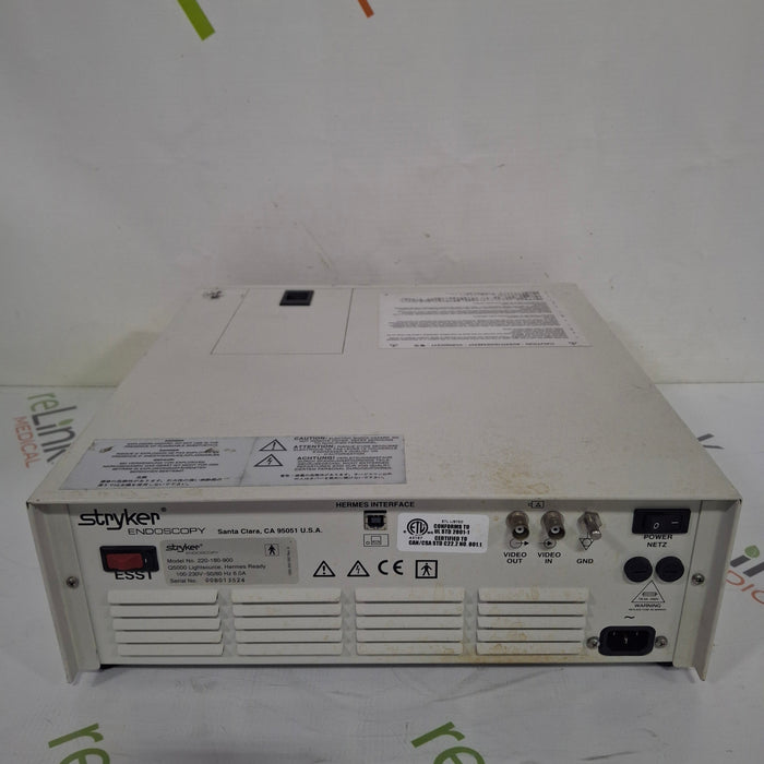 Stryker Stryker Q5000 Lightsource Rigid Endoscopy reLink Medical