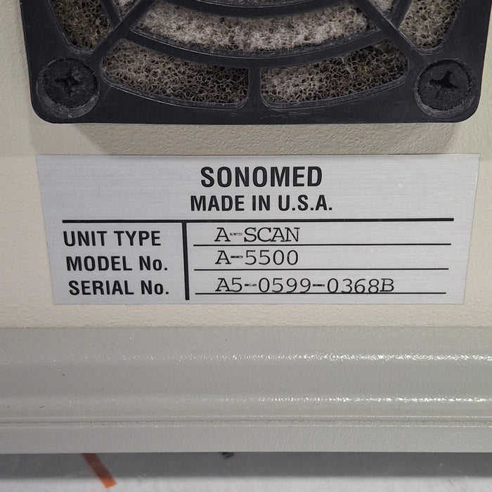 Sonomed Escalon Sonomed Escalon A/B-Scan 5500 Ophthalmic Ultrasound Ultrasound reLink Medical