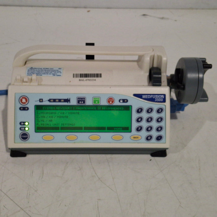 Smiths Medical Smiths Medical Medfusion 3500 Syringe Infusion Pump Infusion Pump reLink Medical