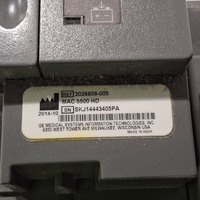 GE Healthcare GE Healthcare MAC 5500 HD ECG without CAM Module Cardiology reLink Medical