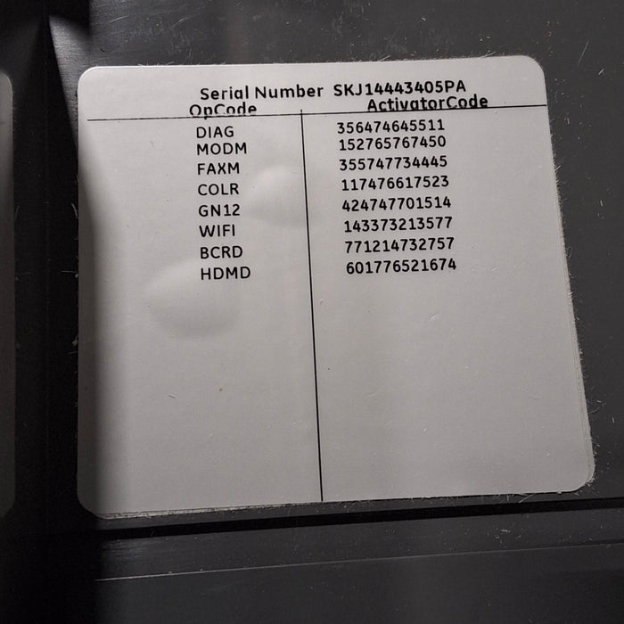 GE Healthcare GE Healthcare MAC 5500 HD ECG without CAM Module Cardiology reLink Medical