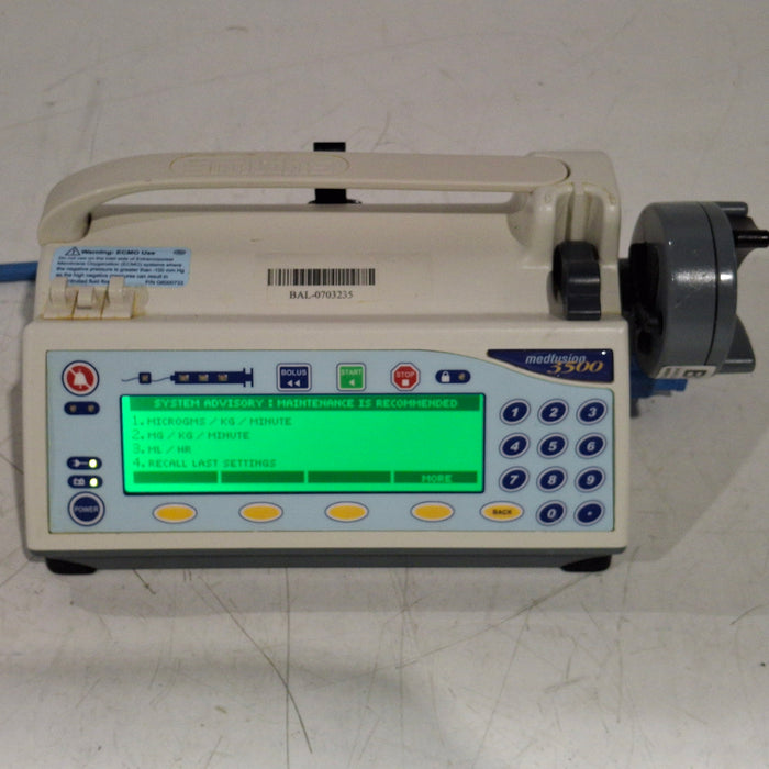 Smiths Medical Smiths Medical Medfusion 3500 Syringe Infusion Pump Infusion Pump reLink Medical