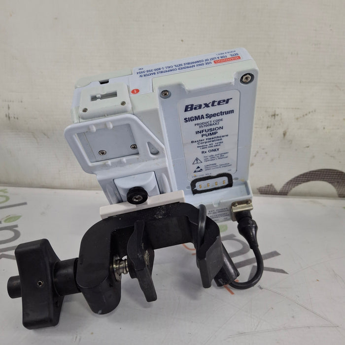 Baxter Sigma Spectrum 8.01.00 w/o Battery Infusion Pump