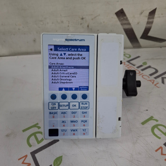 Baxter Sigma Spectrum 8.01.00 w/o Battery Infusion Pump