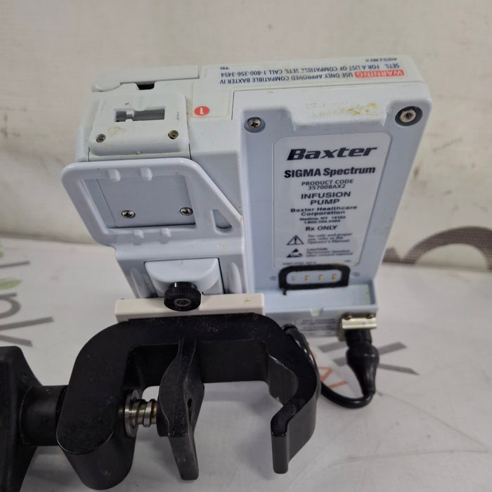 Baxter Sigma Spectrum 8.01.00 w/o Battery Infusion Pump