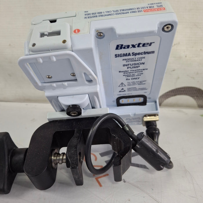 Baxter Sigma Spectrum 8.01.00 w/o Battery Infusion Pump