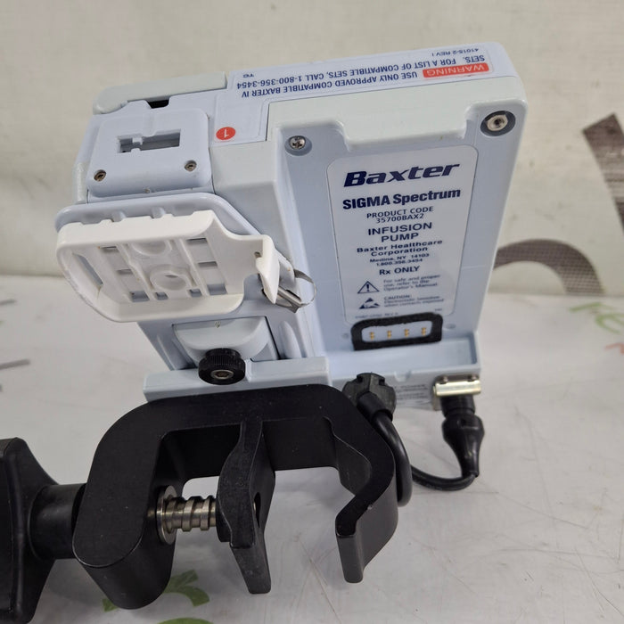 Baxter Baxter Sigma Spectrum 8.01.00 w/o Battery Infusion Pump Infusion Pump reLink Medical