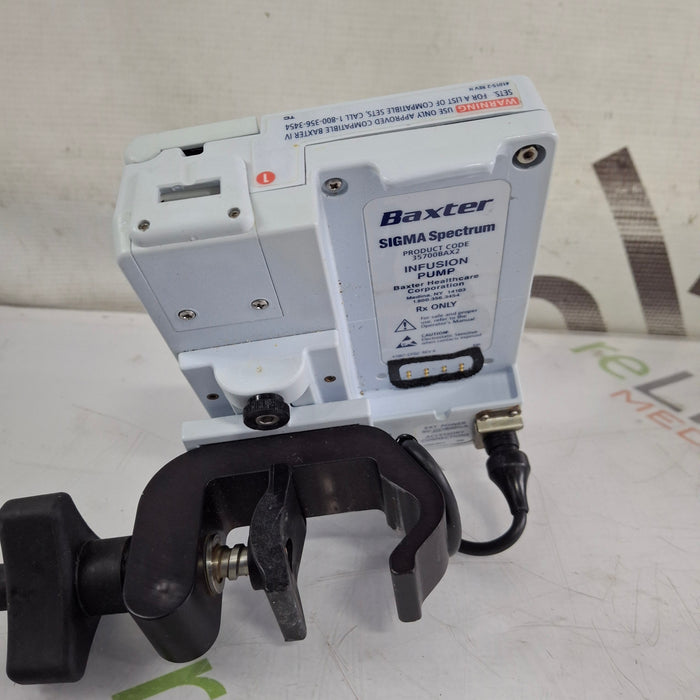 Baxter Baxter Sigma Spectrum 8.00.03 w/o Battery Infusion Pump Infusion Pump reLink Medical