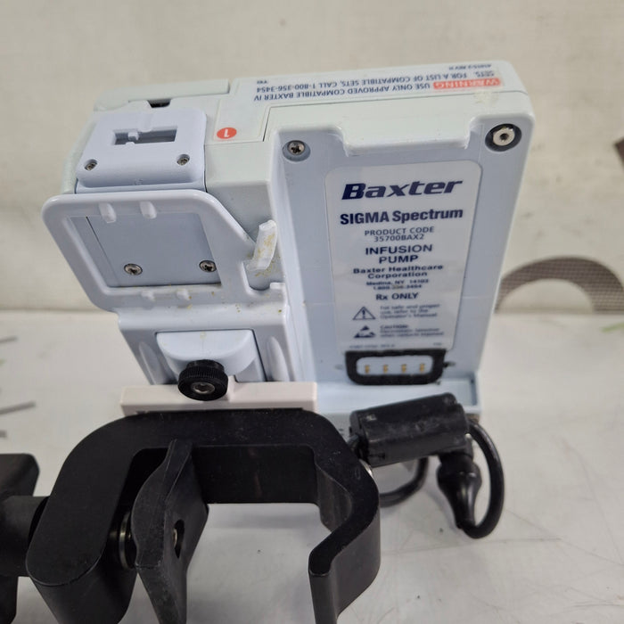 Baxter Baxter Sigma Spectrum 8.01.00 w/o Battery Infusion Pump Infusion Pump reLink Medical