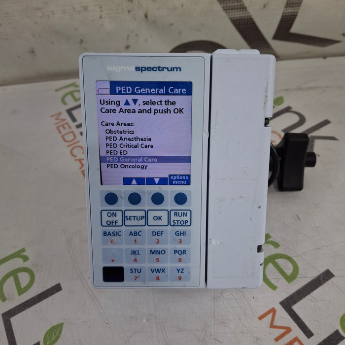 Baxter Sigma Spectrum 8.01.00 w/o Battery Infusion Pump