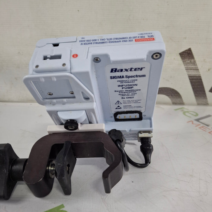 Baxter Sigma Spectrum 8.01.00 w/o Battery Infusion Pump