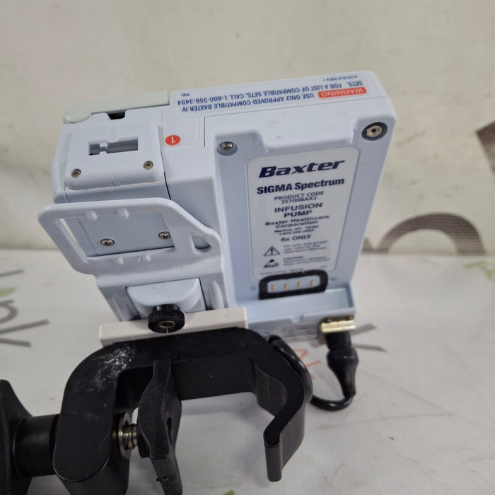 Baxter Baxter Sigma Spectrum 8.01.00 w/o Battery Infusion Pump Infusion Pump reLink Medical