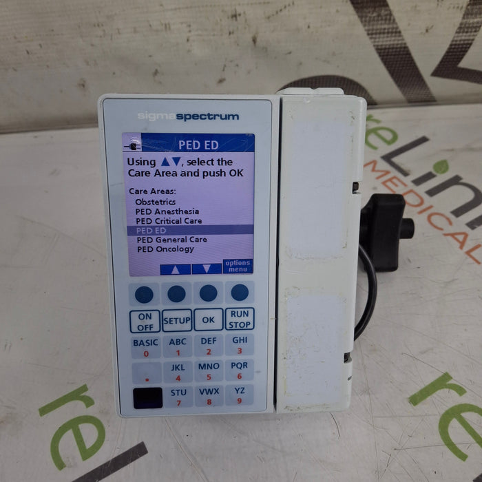 Baxter Sigma Spectrum 8.01.00 w/o Battery Infusion Pump