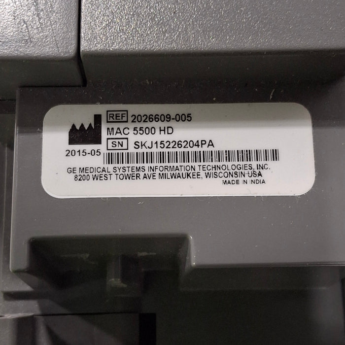 GE Healthcare GE Healthcare MAC 5500 HD ECG without CAM Module Cardiology reLink Medical
