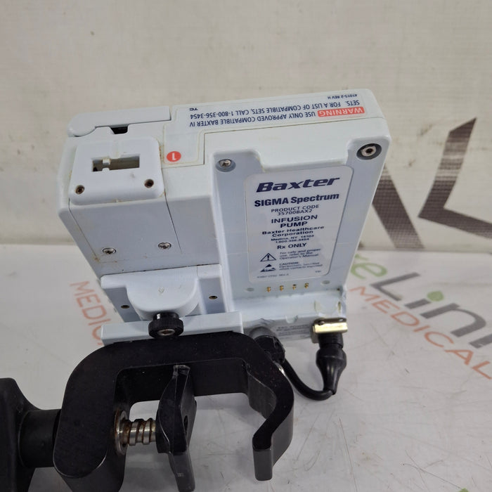 Baxter Sigma Spectrum 8.00.03 w/o Battery Infusion Pump