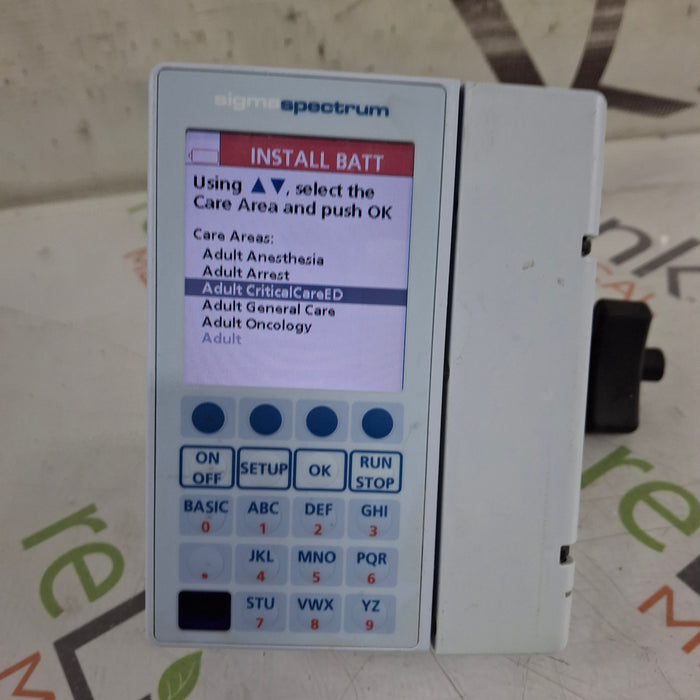 Baxter Baxter Sigma Spectrum 8.01.00 w/o Battery Infusion Pump Infusion Pump reLink Medical