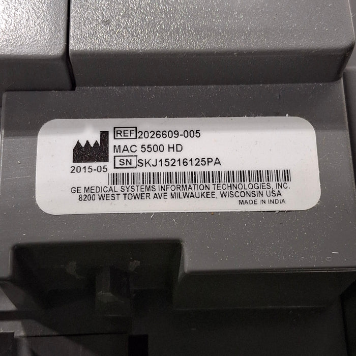 GE Healthcare GE Healthcare MAC 5500 HD ECG without CAM Module Cardiology reLink Medical