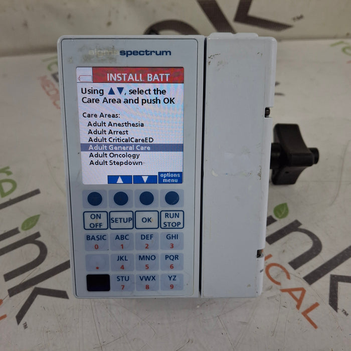 Baxter Sigma Spectrum 8.01.00 w/o Battery Infusion Pump