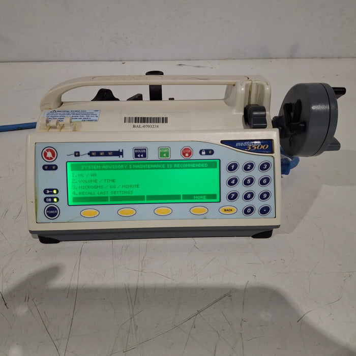 Smiths Medical Smiths Medical Medfusion 3500 Syringe Infusion Pump Infusion Pump reLink Medical