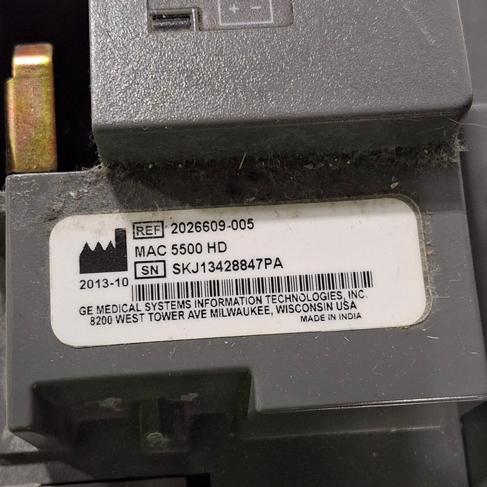 GE Healthcare GE Healthcare MAC 5500 HD ECG without CAM Module Cardiology reLink Medical