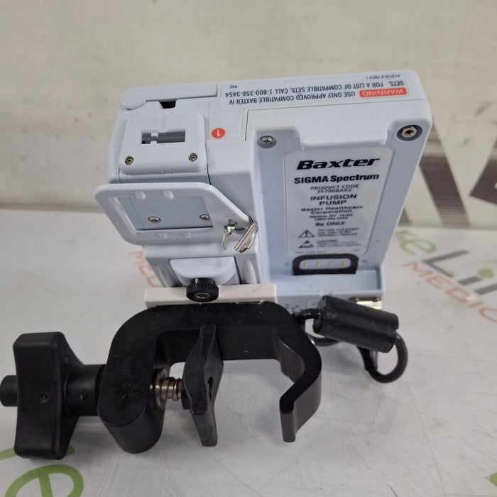 Baxter Sigma Spectrum 8.01.00 w/o Battery Infusion Pump