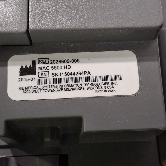 GE Healthcare GE Healthcare MAC 5500 HD ECG without CAM Module Cardiology reLink Medical