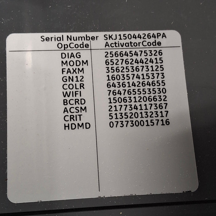 GE Healthcare GE Healthcare MAC 5500 HD ECG without CAM Module Cardiology reLink Medical