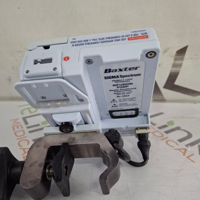 Baxter Sigma Spectrum 8.01.00 w/o Battery Infusion Pump
