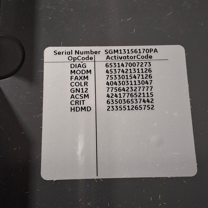 GE Healthcare GE Healthcare MAC 5500 HD ECG without CAM Module Cardiology reLink Medical