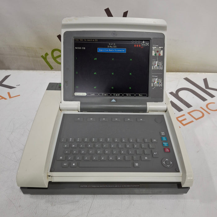 GE Healthcare GE Healthcare MAC 5500 HD ECG without CAM Module Cardiology reLink Medical