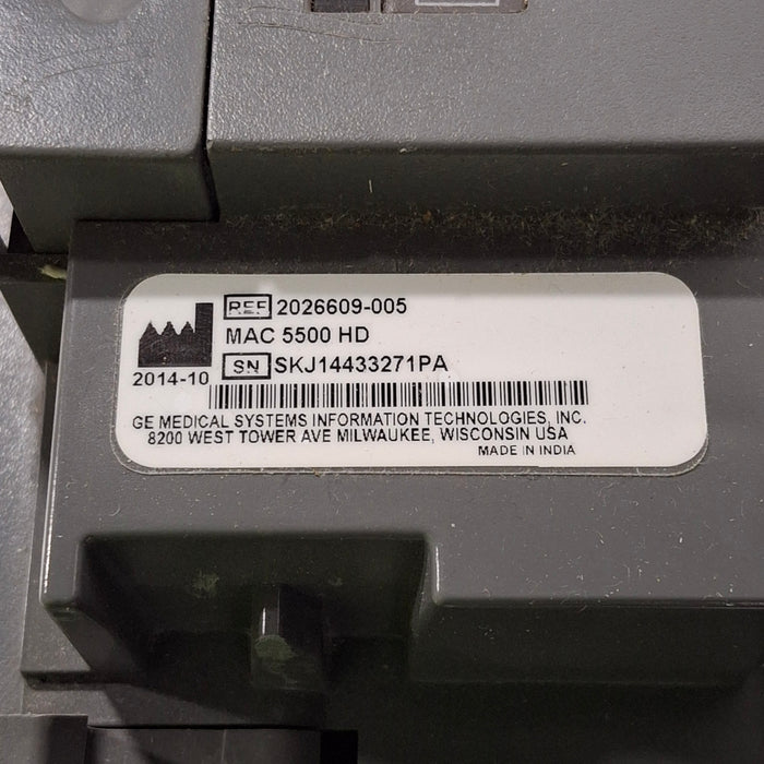 GE Healthcare GE Healthcare MAC 5500 HD ECG without CAM Module Cardiology reLink Medical