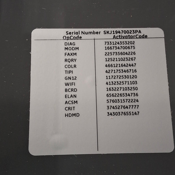 GE Healthcare GE Healthcare MAC 5500 HD ECG without CAM Module Cardiology reLink Medical