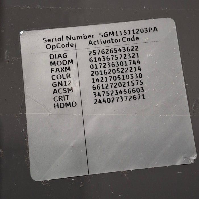 GE Healthcare GE Healthcare MAC 5500 HD ECG without CAM Module Cardiology reLink Medical