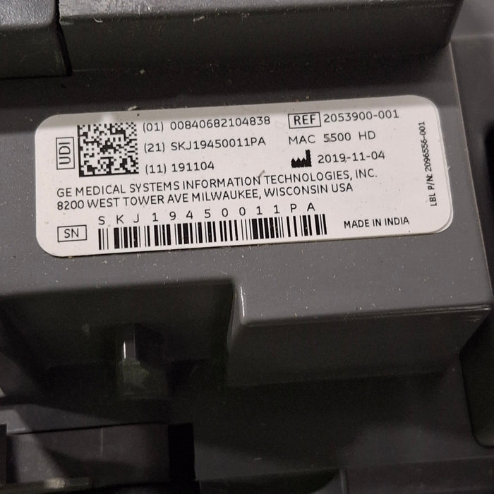 GE Healthcare GE Healthcare MAC 5500 HD ECG without CAM Module Cardiology reLink Medical