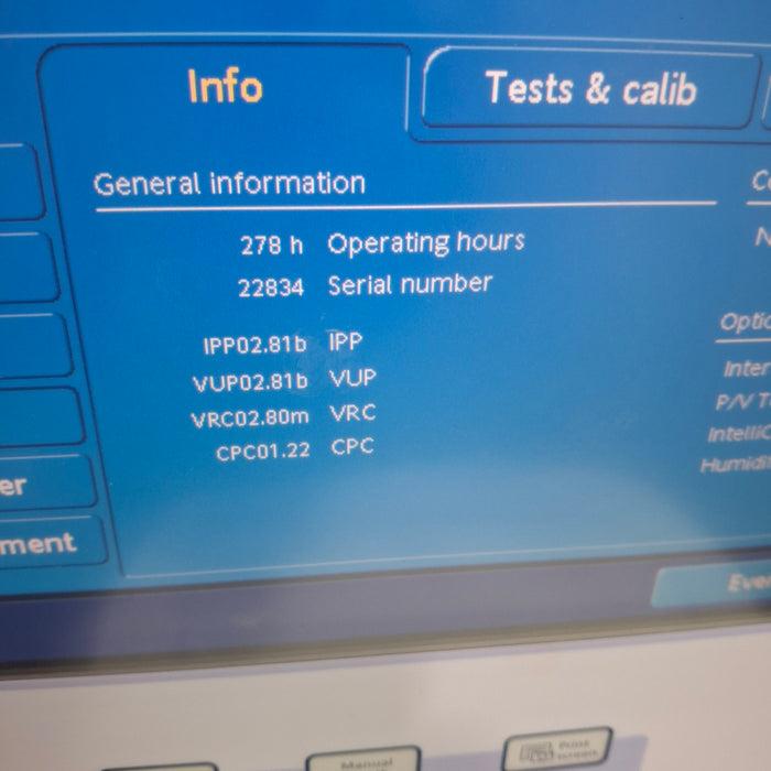 Hamilton Medical Inc G5 Ventilator