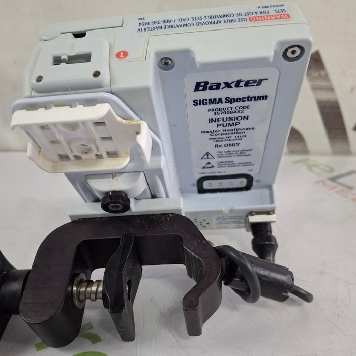 Baxter Sigma Spectrum 8.01.00 w/o Battery Infusion Pump