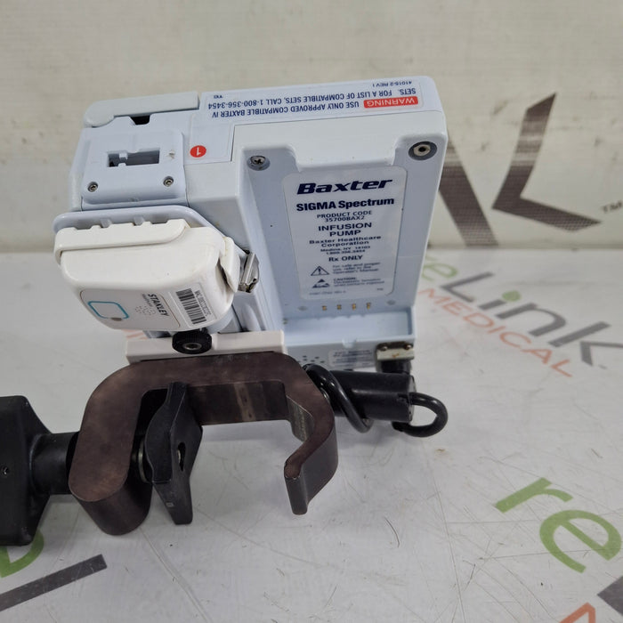 Baxter Baxter Sigma Spectrum 8.01.00 w/o Battery Infusion Pump Infusion Pump reLink Medical