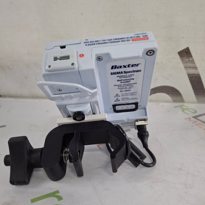 Baxter Sigma Spectrum 8.01.00 w/o Battery Infusion Pump