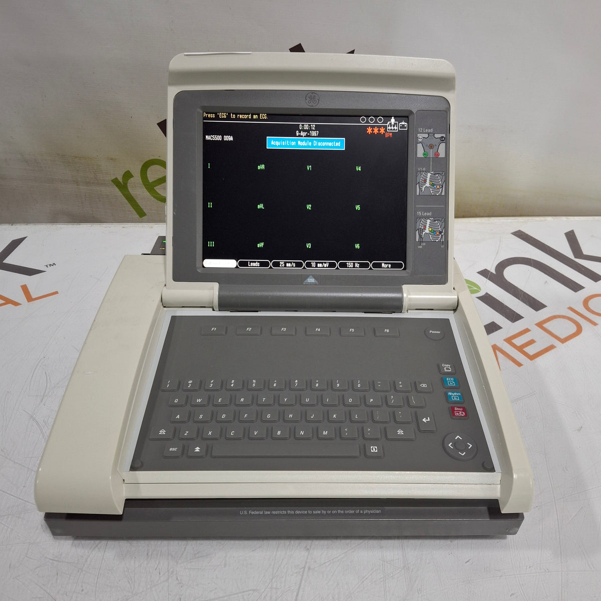 GE Healthcare MAC 5000 ECG without CAM Module
