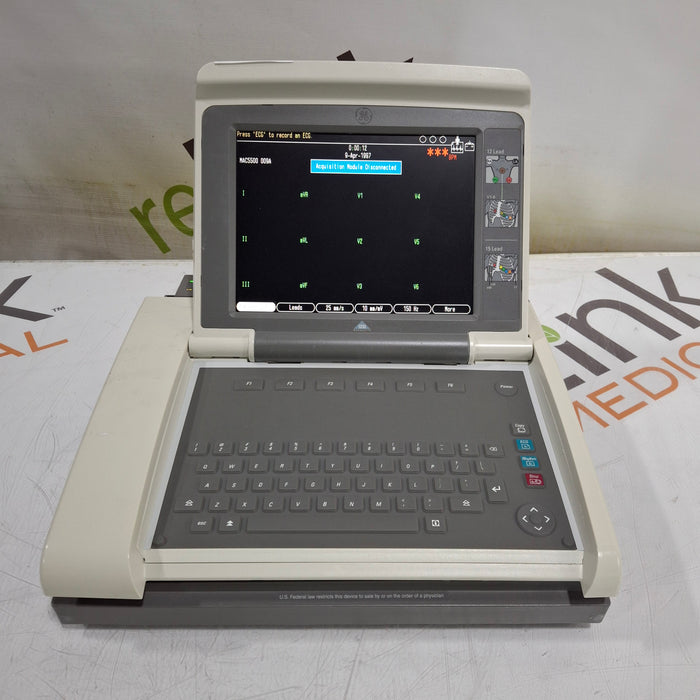 GE Healthcare GE Healthcare MAC 5000 ECG without CAM Module Cardiology reLink Medical