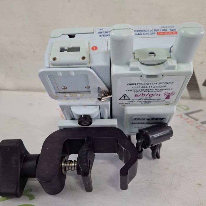 Baxter Sigma Spectrum 8.01.00 with A/B/G/N Battery Infusion Pump