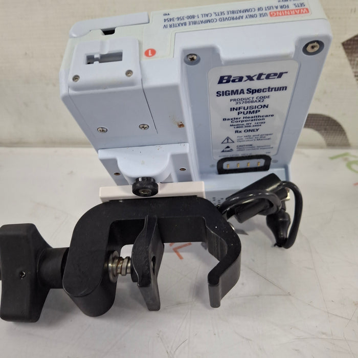 Baxter Baxter Sigma Spectrum 8.01.00 w/o Battery Infusion Pump Infusion Pump reLink Medical